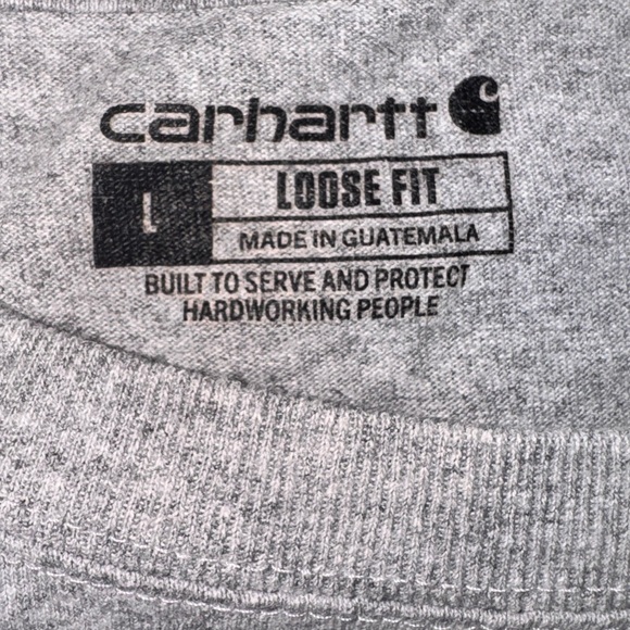Carhartt Heather Gray Short Sleeve Tee - Picture 2 of 4